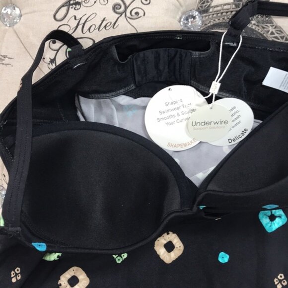 Coco Reef Contours Printed Underwire Tankini Top - Picture 10 of 12